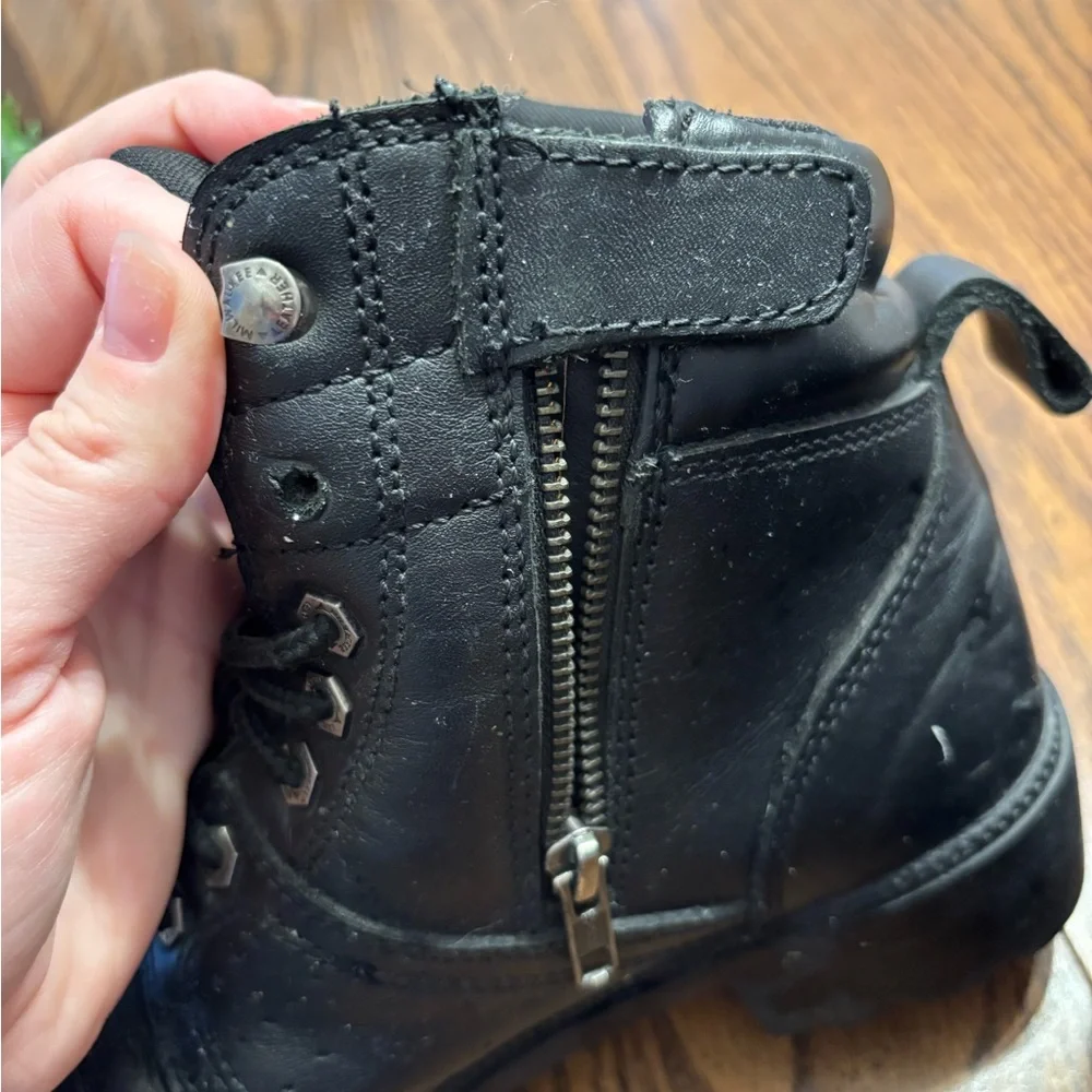 Women’s Milwaukee leather riding boots 8.5 - Picture 8 of 10